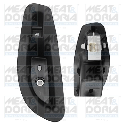 Switch, window regulator